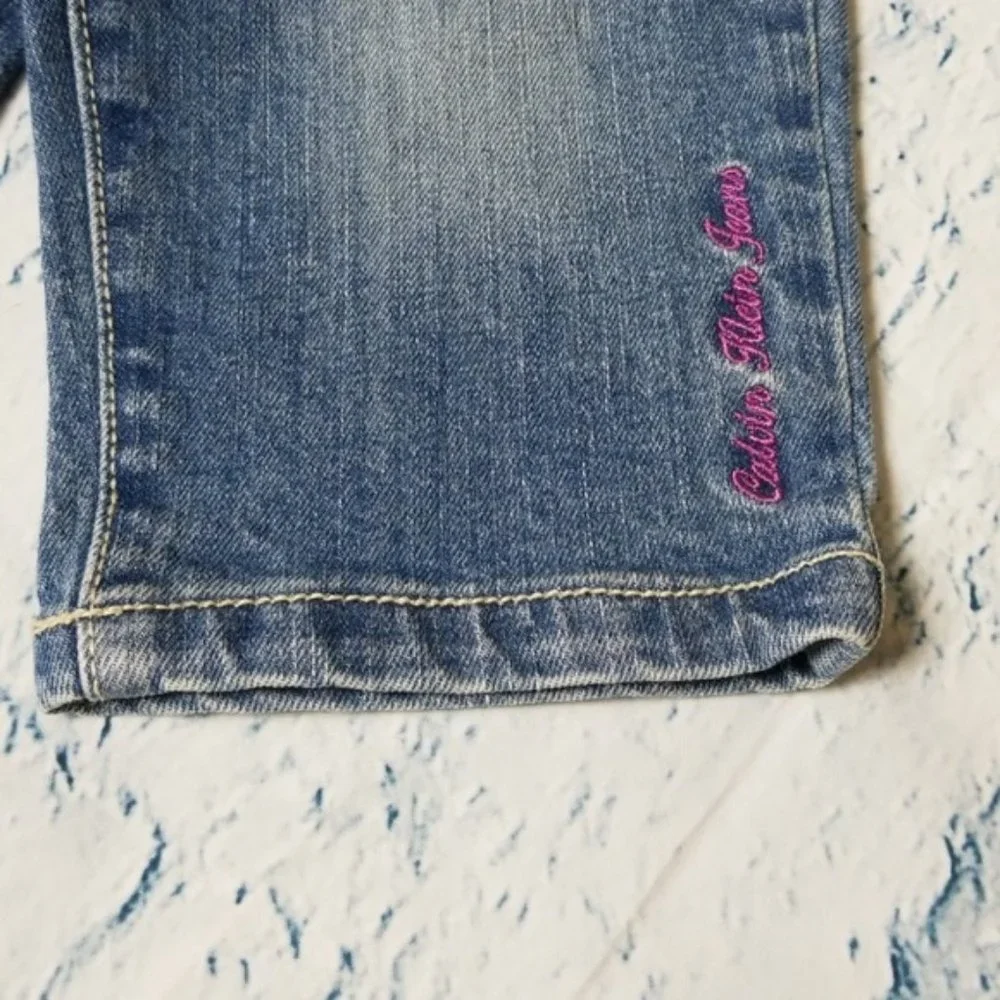 Kid’s Calvin Klein Straight Leg Jeans